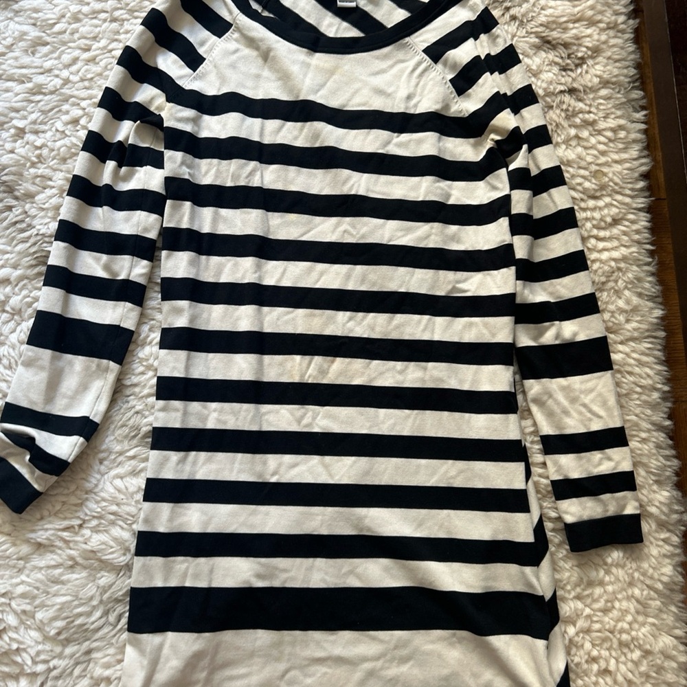 Diane Von Furstenberg Monochrome Striped Top